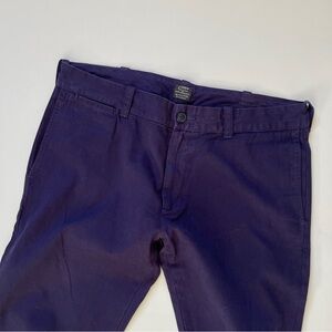 J. Crew Men's Deep Purple Stanton Chinos